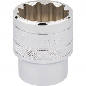 Draper 1/2" Drive Hi Torq Bi Hexagon Socket Imperial 1/2" 1" 1/16"