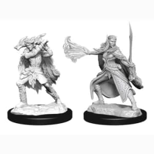 D&D Nolzur's Marvelous Unpainted Miniatures (W15) Winter Eladrin & Spring Eladrin