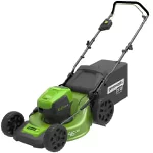 Greenworks GD60LM46 460mm 60V Cordless Brushless Rotary Lawnmower