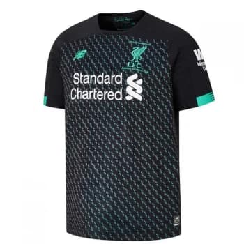 New Balance Official Liverpool Champions Third Shirt 2020 Junior - Black