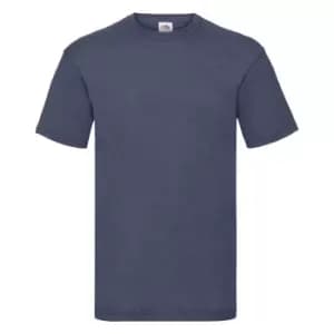 Fruit Of The Loom Mens Valueweight Short Sleeve T-Shirt (2XL) (Vintage Heather Navy)