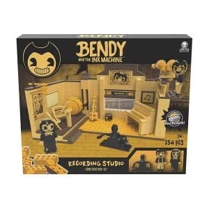 K'NEX Collector Bendy and the Ink Machine Recording Studio Scene Set