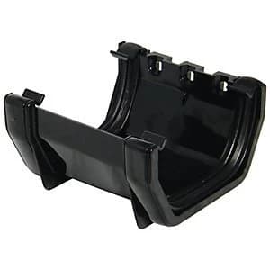 FloPlast RUS1B Square Line Gutter Union Bracket - Black