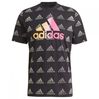 adidas BL Repeat Tee - White/Black