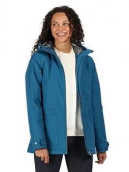 Regatta Bergonia Ii Waterproof Jacket - Blue, Size 10, Women