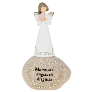 Stone Sentiment Angel Mum Ornament