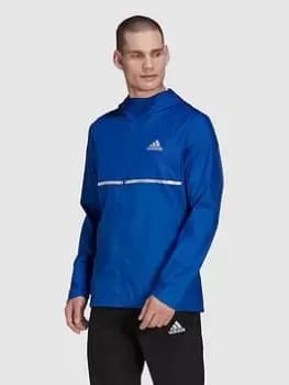 adidas Run Response Jacket - Blue Size L, Men