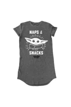 Naps And Snacks T-Shirt Dress
