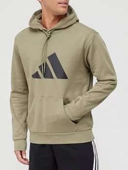 adidas Future Icon Hoodie - Khaki Size M Men