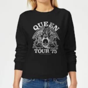 Queen Tour 75 Womens Sweatshirt - Black