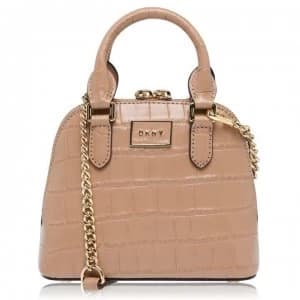 DKNY Steffy Crocodile Dom Cross Body - SandCastle 7SC