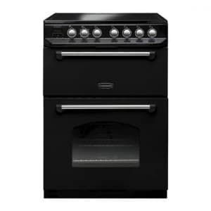 Rangemaster Classic 60 CLAS60ECBLC Double Oven Ceramic Hob Electric Cooker