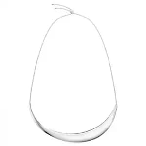Calvin Klein Groovy Stainless Steel Semi Choker Necklace