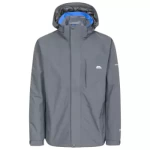 Trespass Mens Edwards II Waterproof Jacket (M) (Carbon)
