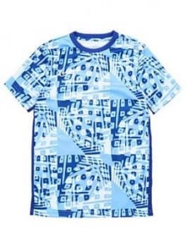 Nike Youth Gpx Academy T-Shirt - Blue/White