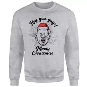 The Goonies HO! HO! HO! You Guys! Christmas Jumper - Grey - L