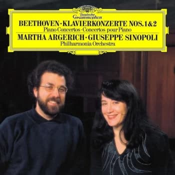 Beethoven Martha Argerich, Giuseppe Sinopoli, Philharmonia Orchestra - Piano Concertos Nos. 1 & 2 Vinyl