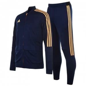 adidas Boys Football Trofeo + Tracksuit Kids - Navy/Orange