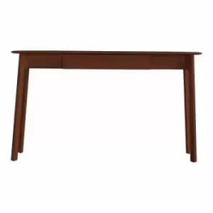 Crossland Grove Barcelona 1 Drawer Desk Walnut
