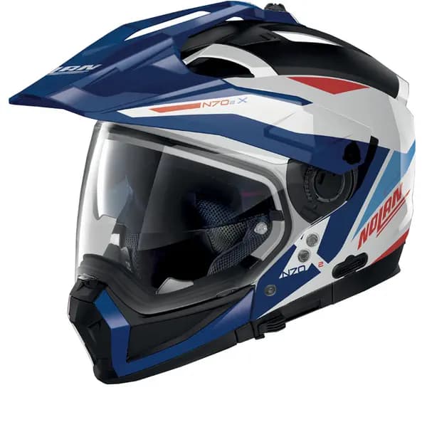 Nolan N70-2 X Stunner 53 Metal White ECE 22.06 Multi Helmet Size L