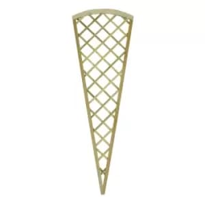 Forest Garden Hidcote Fan Lattice - 180 x 61cm