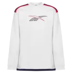 Reebok Team Sports Crew Sweatshirt Mens - White
