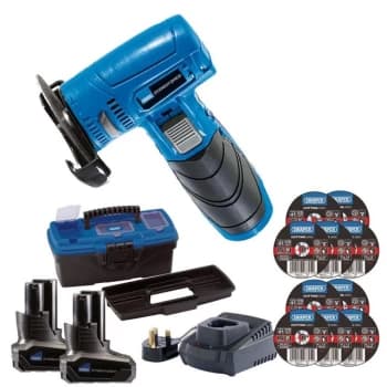 Draper Storm Force® 10.8V Angle Grinder/Cut-Off Tool Kit - Tool Kit 2