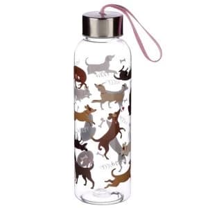 Catch Patch Dog 500ml Reusable Plastic Water Bottle with Metallic Lid
