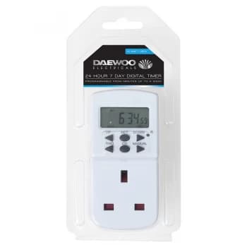 Daewoo 24/7 Digital Timer - 13 Amp