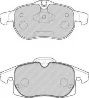 Ferodo FDB1520 Brake Pad Set Front Axle Premier Car