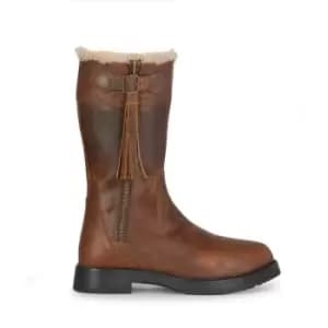 Moretta Womens/Ladies Amelda Leather Country Boots (4 UK) (Brown)