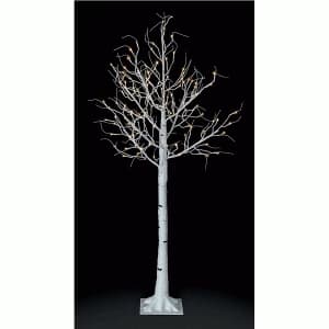 Premier Warm White LED Birch Tree - 6ft