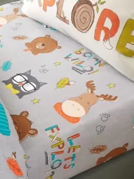 'Woodland Adventure' Fitted Sheet