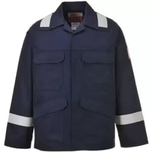 Portwest FR25NAR4XL - sz 4XL Bizflame Plus Jacket - FR25 Navy - Navy