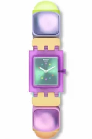 Ladies Swatch Ginevrone Small Watch SUBP106B