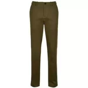 NEOBLU Mens Gustave Chinos (40R) (Deep Khaki)
