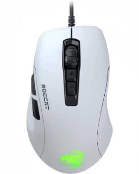 Roccat Kone Pure Ultra - Light Ergonomic Gaming Mouse (16000 Dpi Optical Sensor RGB Lighting Ultra Light) White