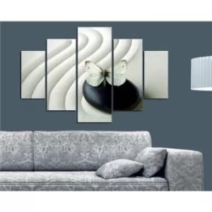 ST190 Multicolor Decorative MDF Painting (5 Pieces)