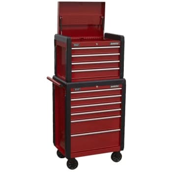 Topchest 4 Drawer & Rollcab 6 Drawer Combination