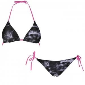 Arena Triangle Bikini Set Ladies - Black/Paparazzi