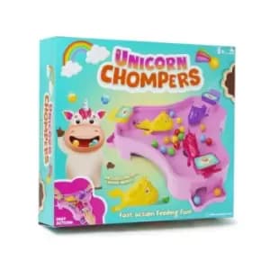 Feeding Frenzy Unicorn Chompers Game - Childrens Toys & Birthday Present Ideas Board Games - New & In Stock at PoundToy