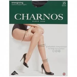 Charnos Medium Energising 15D Support Tights - Black