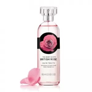 The Body Shop British Rose Eau de Toilette For Her 50ml