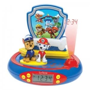 Lexibook Paw Patrol Projector Alarm Clock with Radio