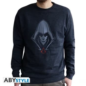 Assassins Creed - Generic Mens Large Hoodie - Navy