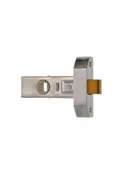 Wickes Rebated Tubular Door Latch - Chrome 63mm