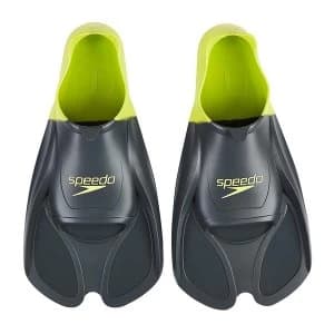 Speedo Training Fin Grey/Lime UK Size 10-11