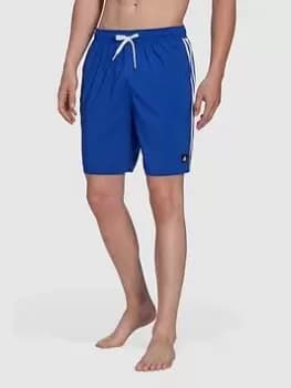 adidas Sportswear 3-stripes Clx Swim Shorts, Blue, Size L, Men