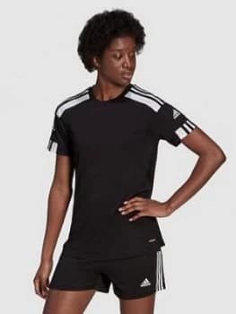 Adidas Womens Squad 21 T-Shirt - Black