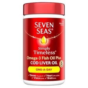 Seven Seas Cod Liver Oil One A Day Capsules 120